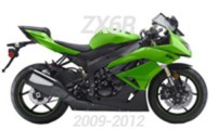 2009-2012 ZX6R Fairings