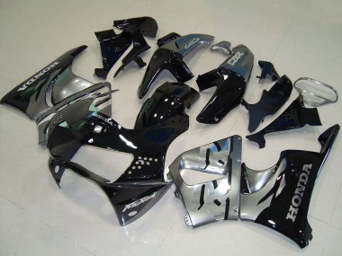Purchase 1998-1999 Honda CBR900RR 919 Motorcycle Fairings - Silver Glossy Black Australia