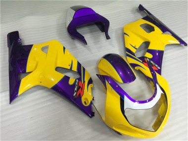 Purchase 2001-2003 Suzuki GSXR 600/750 Motorcycle Fairings - Yellow Purple Australia
