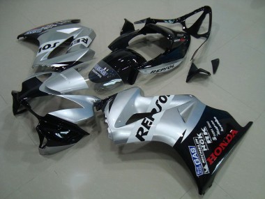 Purchase 2002-2013 Honda VFR 800 Motorcycle Fairing - Silver Glossy Black Repsol Australia