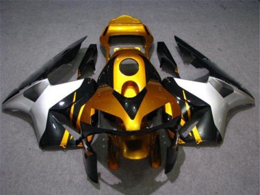 Purchase 2003-2004 Honda CBR600RR Motorcycle Fairing - Silver Gold Glossy Black Australia