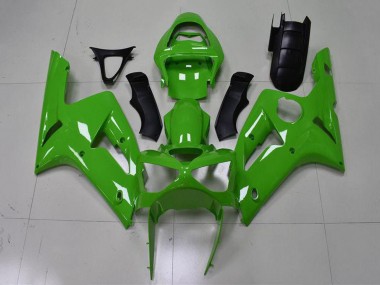 Purchase 2003-2004 Kawasaki ZX6R Motorcycle Fairing - Green Australia