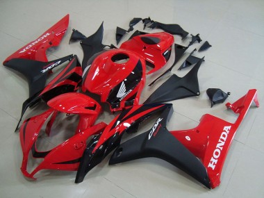 Purchase 2007-2008 Honda CBR600RR Motorcycle Fairings - Red Matte Black OEM Style Australia