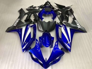 Purchase 2007-2008 Yamaha YZF R1 Motorcycle Fairings - Blue White Matte Black Australia