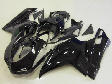 Purchase 2007-2014 Ducati 848 Motorcycle Fairings - Glossy Black Australia