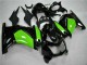 2008-2012 Kawasaki EX250 Motorcycle Fairings - Glossy Black Green Australia