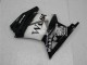 2008-2012 Kawasaki EX250 Motorcycle Fairings - Glossy Black White West Australia