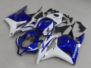 Purchase 2009-2012 Honda CBR600RR Motorcycle Fairings - White Blue Australia