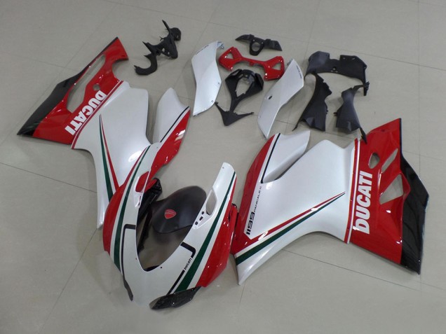 2011-2014 Ducati 1199 Motorcycle Fairing Kits - White Red Black Green Australia