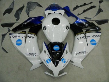 Purchase 2012-2016 Honda CBR1000RR Motorcycle Fairings - White Blue Glossy Black Konica Minolta Australia