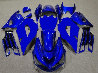 Purchase 2012-2024 Kawasaki ZX14R ZZR1400 Motorcycle Fairings - Blue Black Australia