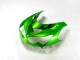 2012-2024 Kawasaki ZX14R ZZR1400 Motorcycle Fairing - Green Glossy Black Australia