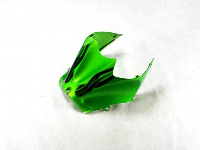 2012-2024 Kawasaki ZX14R ZZR1400 Motorcycle Fairing - Green Glossy Black Australia