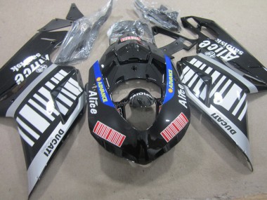 Purchase 2007-2014 Ducati 848 1098 1198 Motorcycle Fairings - Silver Red Blue Glossy Black Alice Australia