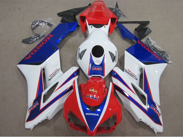 2004-2005 Honda CBR1000RR Motorcycle Fairing Kits - White Red Blue HRC Australia