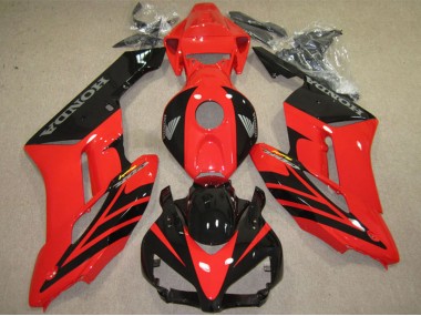 Purchase 2004-2005 Honda CBR1000RR Motorcycle Fairings - Red Glossy Black Fireblade Australia