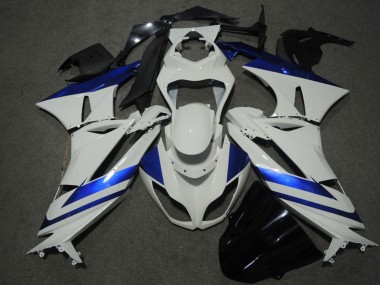 Purchase 2009-2012 Kawasaki ZX6R Motorcycle Fairings - Blue White Australia
