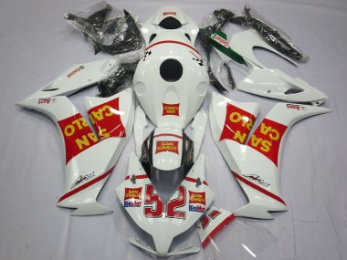 Purchase 2012-2016 Honda CBR1000RR Motorcycle Fairings - White Red Yellow San Carlo Australia