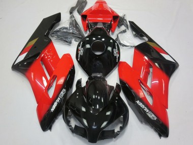 Purchase 2004-2005 Honda CBR1000RR Motorcycle Fairings - Red Glossy Black Mugen Australia