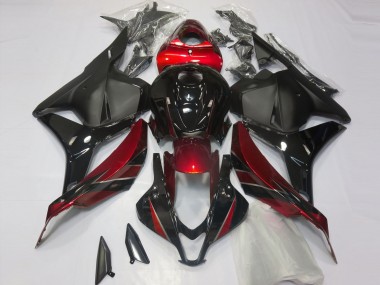 Purchase 2009-2012 Honda CBR600RR Motorcycle Fairings - Red Glossy Black Matte Black Australia