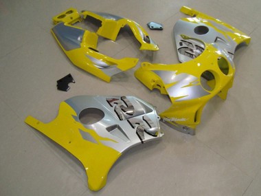 Purchase 1990-1998 Honda CBR250RR Motorcycle Fairings - Silver Yellow Australia