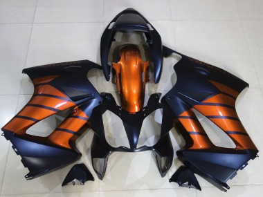 Purchase 2002-2013 Honda VFR 800 Motorcycle Fairings - Orange Matte Blue Matte Black Australia