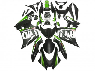 Purchase 2017-2024 Suzuki GSXR 1000 Motorcycle Fairings - Matte Black Green Australia