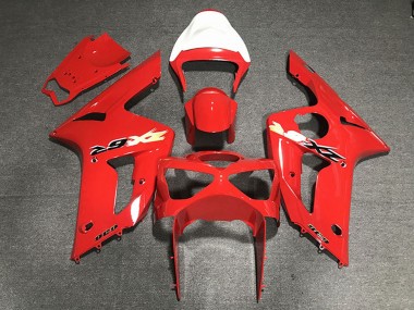 Purchase 2003-2004 Kawasaki ZX6R Motorcycle Fairings - Red 636 Australia