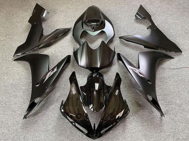 Purchase 2004-2006 Yamaha R1 Motorcycle Fairings - Glossy Black Matte Black Australia