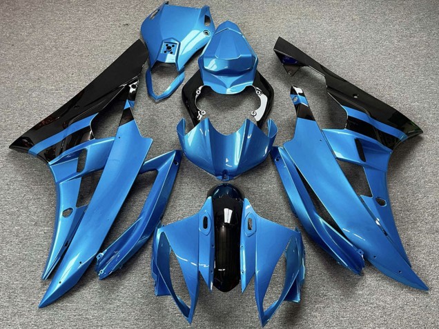 2006-2007 Yamaha R6 Motorcycle Fairings - White Blue Red Green Dunlop Wudy Michelin Motul Australia