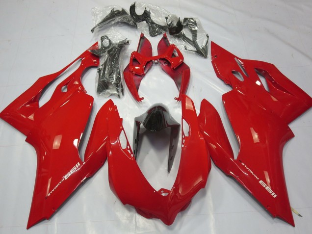 2011-2014 Ducati 1199 Motorcycle Fairings - Red Australia