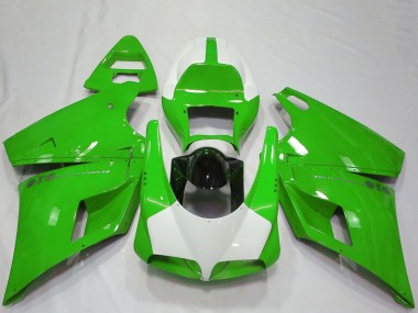 Purchase 1993-2005 Ducati 916 Motorcycle Fairings - Green White Glossy Black Performance Australia