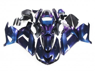 Purchase 2006-2011 Kawasaki ZX14R ZZR1400 Motorcycle Fairings - Chameleon Blue Purple Australia