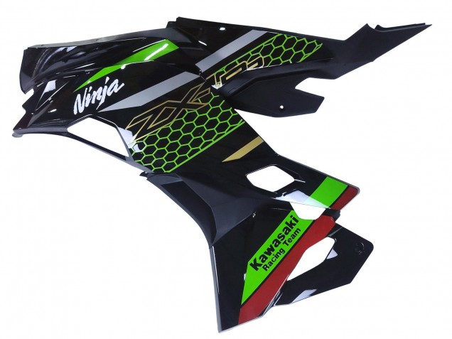 2019-2025 Kawasaki ZX25R ZX-25R Motorcycle Fairings - Green Black Red Honeycomb Australia