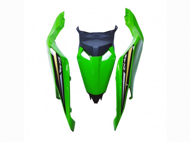 2019-2025 Kawasaki ZX25R ZX-25R Motorcycle Fairings - Green Black Red Honeycomb Australia