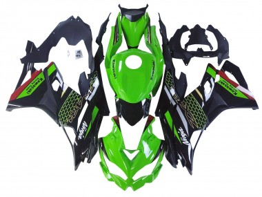 Purchase 2019-2025 Kawasaki ZX25R ZX-25R Motorcycle Fairings - Green Black Red Honeycomb Australia