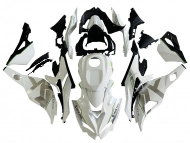 Purchase 2019-2025 Kawasaki ZX25R ZX-25R Motorcycle Fairings - White Silver Green Black Trick Star Australia