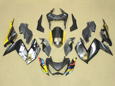 Purchase 2015-2016 Kawasaki Z250/Z300 Motorcycle Fairings - Grey Yellow Blue Red White Australia