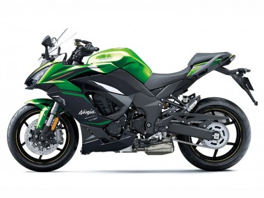 Purchase 2020-2025 Kawasaki Z1000SX Motorcycle Fairings - Black Green Ninja Australia