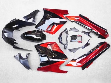 Purchase 1993-2003 Kawasaki ZZR1100 Motorcycle Fairings - Red Black Australia