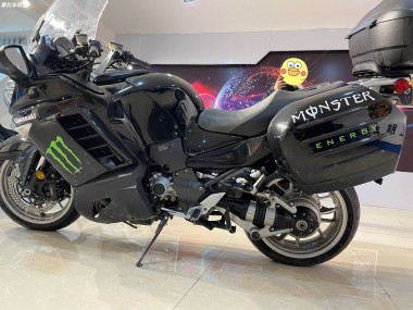 Purchase 2007-2009 Kawasaki GTR1400/ZG1400 Motorcycle Fairings - Black Monster Australia