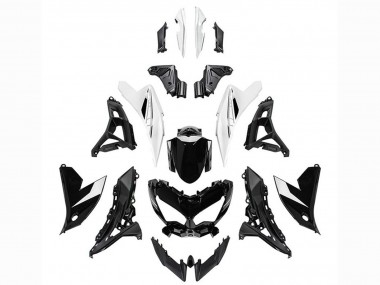 Purchase 2022-2025 Kawasaki Versys 650 Motorcycle Fairings - Glossy Black White Australia