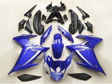 Purchase 2009-2015 Yamaha FZ6R Motorcycle Fairing - Blue White Australia