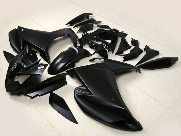 2009-2015 Yamaha FZ6R Motorcycle Fairings - Matte Black Australia