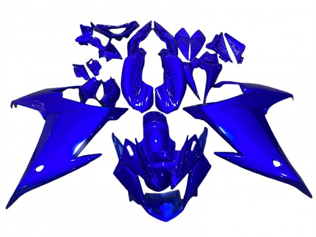 2009-2015 Yamaha FZ6R Motorcycle Fairings - Blue Australia