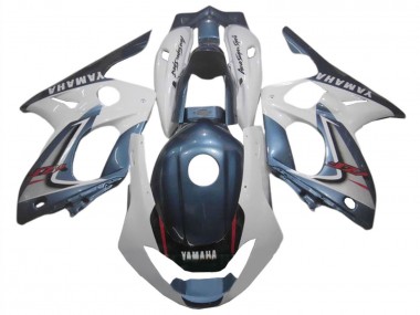 Purchase 1996-2007 Yamaha YZF600R Thundercat Motorcycle Fairings - Dark Blue White Australia