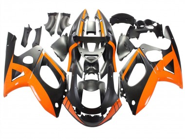Purchase 1996-2007 Yamaha YZF600R Thundercat Motorcycle Fairings - Black Orange Australia