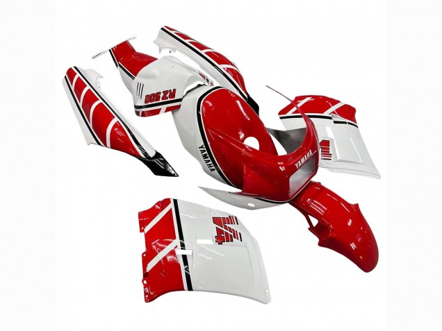 1985-1987 Yamaha RZV500 / RD500 Motorcycle Fairings - White Red Black Australia