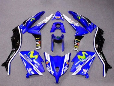 Purchase 2012-2014 Yamaha TMAX530 Motorcycle Fairings - Blue Black White ENEOS MoviStar Yamalube Monster Australia