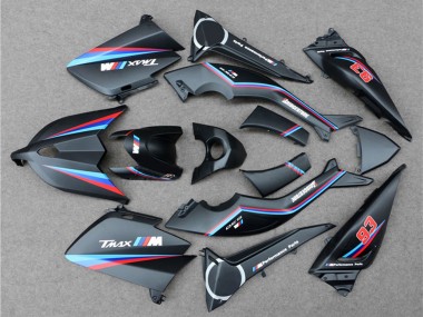 Purchase 2012-2014 Yamaha TMAX530 Motorcycle Fairings - Matte Black Red Blue 93 Australia